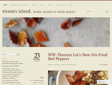 Tablet Screenshot of eirenesisland.com